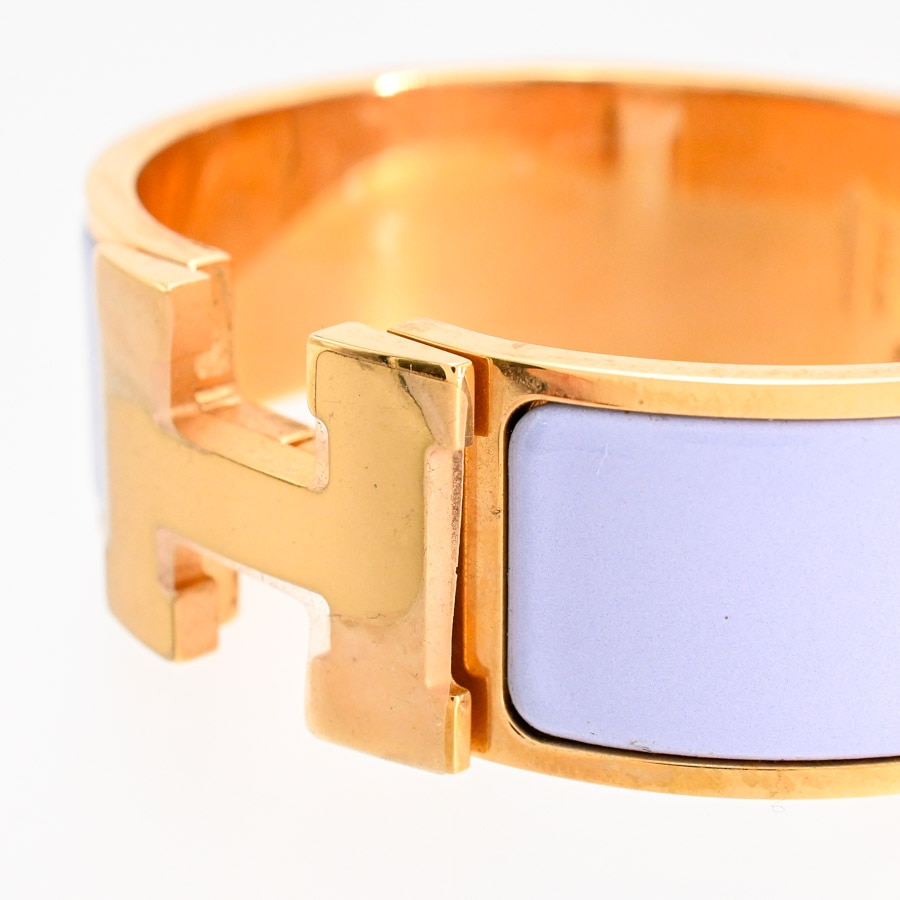 エルメス クリッククラックPM Hバングル パープル