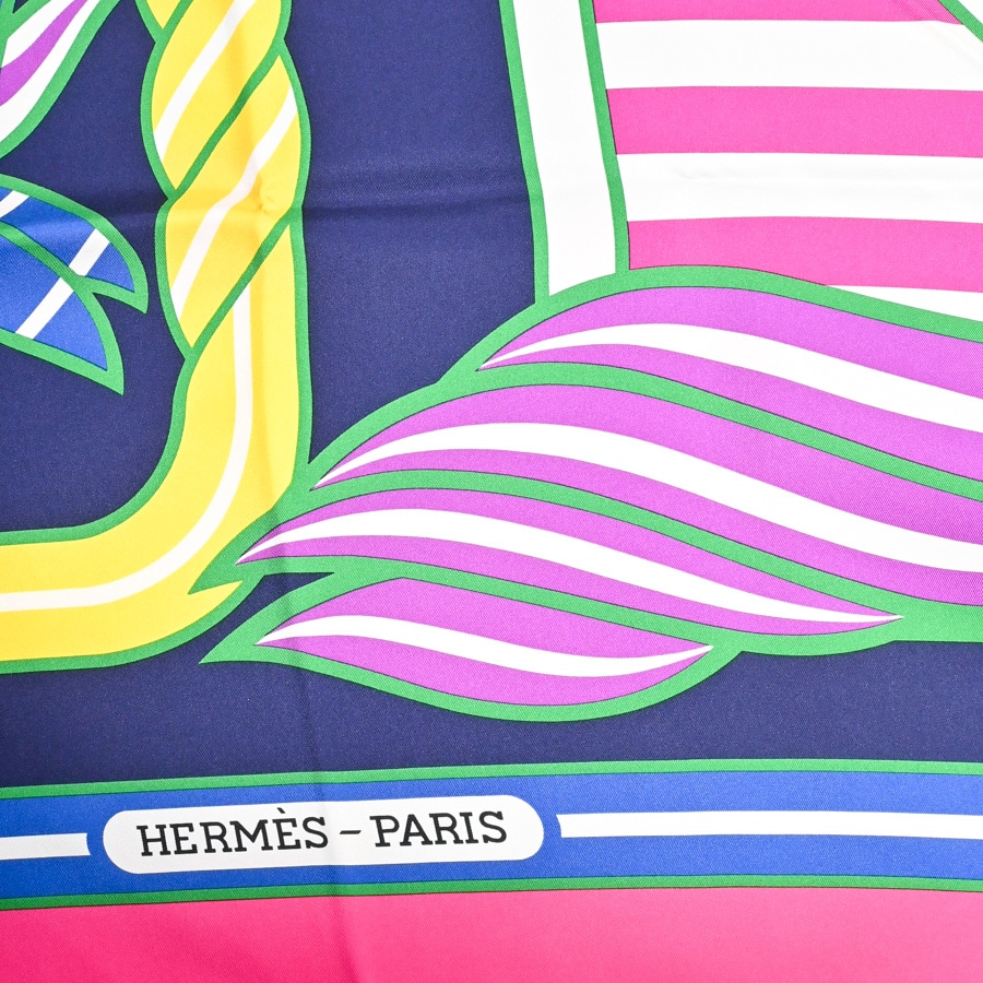 ❤お得なお品❤クリーニング済 トライアングルカレ ジャージー ブルー エルメス 361876S 07_thumbnail_20?