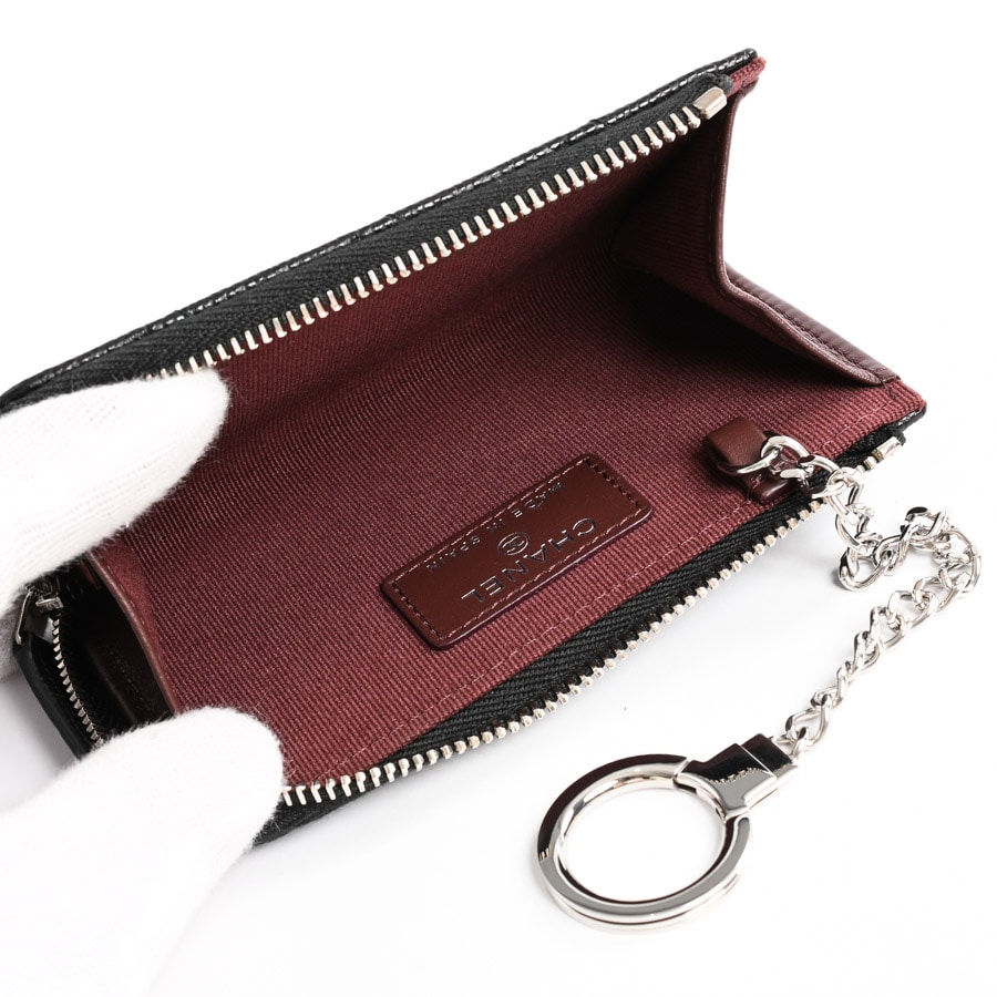 美品⭐︎シャネル ⭐︎タイムレスクラシック ⭐︎コイン＆キーケース⭐︎グレー タイムレスクラシックコイン&キーケース | AP0221 | キャビア