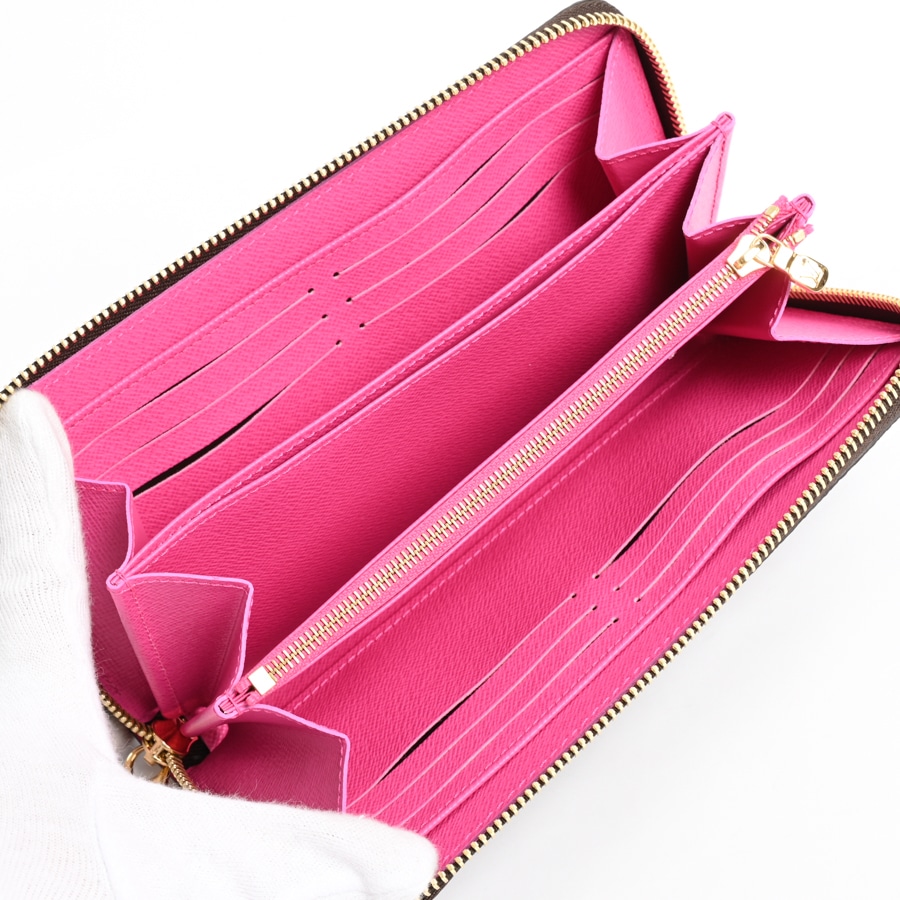 VUITTON 長財布モノグラム持ち手付き
