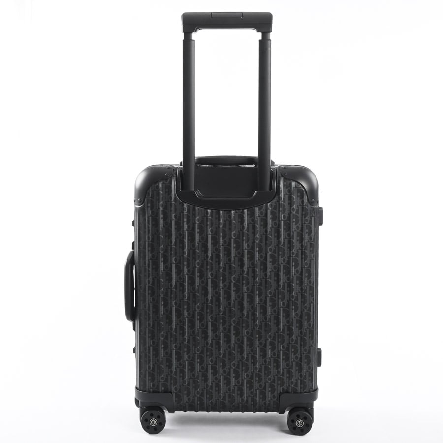 Dior X Rimowa ブラックキャリーケース Dior Rimowa Black Oblique Carry-On Luggage – Savonches