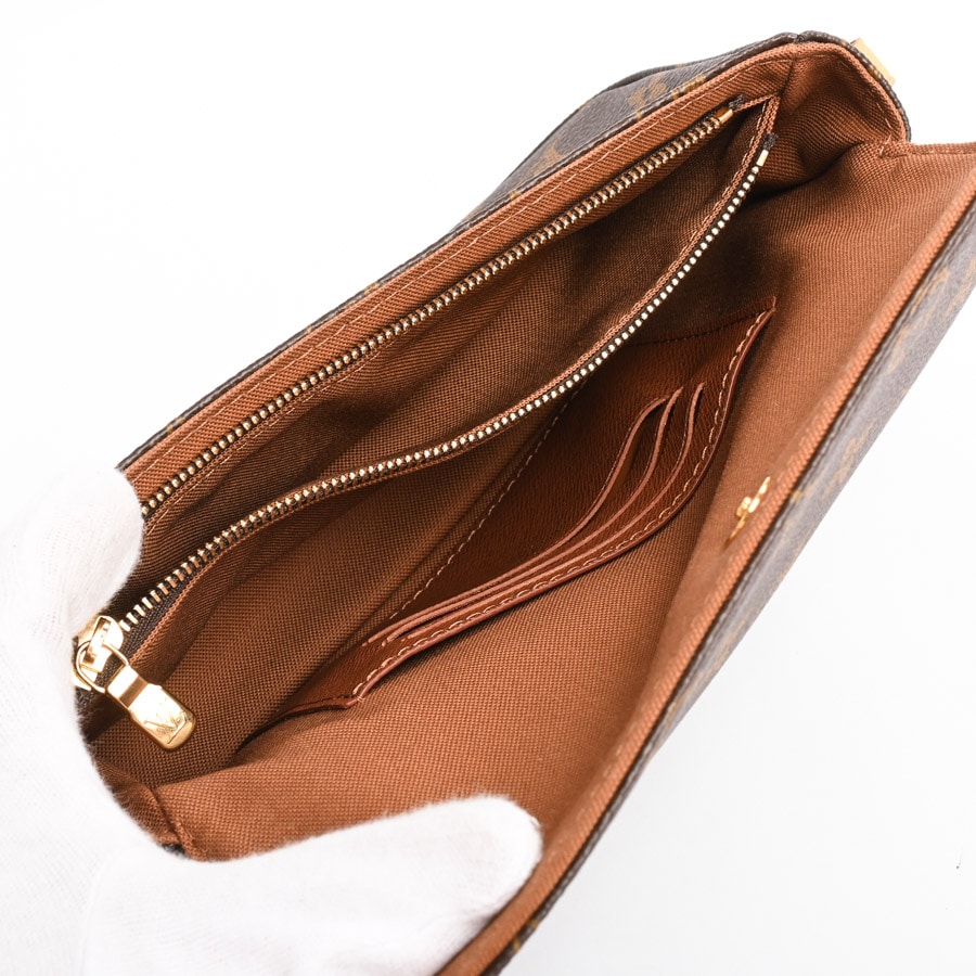 Louis Vuitton◆アイビー ウォレット オン チェーン バッグ ウォレットオンチェーンアイビー(約W23.5xH12xD4.3cm ブラウン