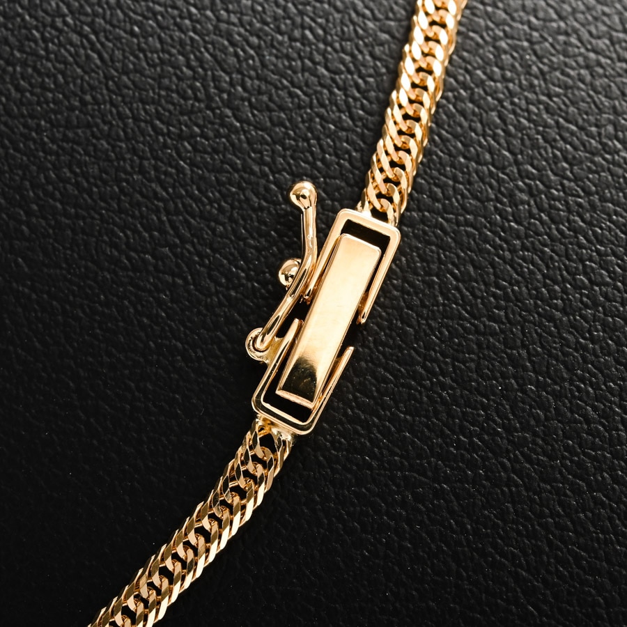 最高級品【s925】12面トリプル喜平ネックレス クロスローズ