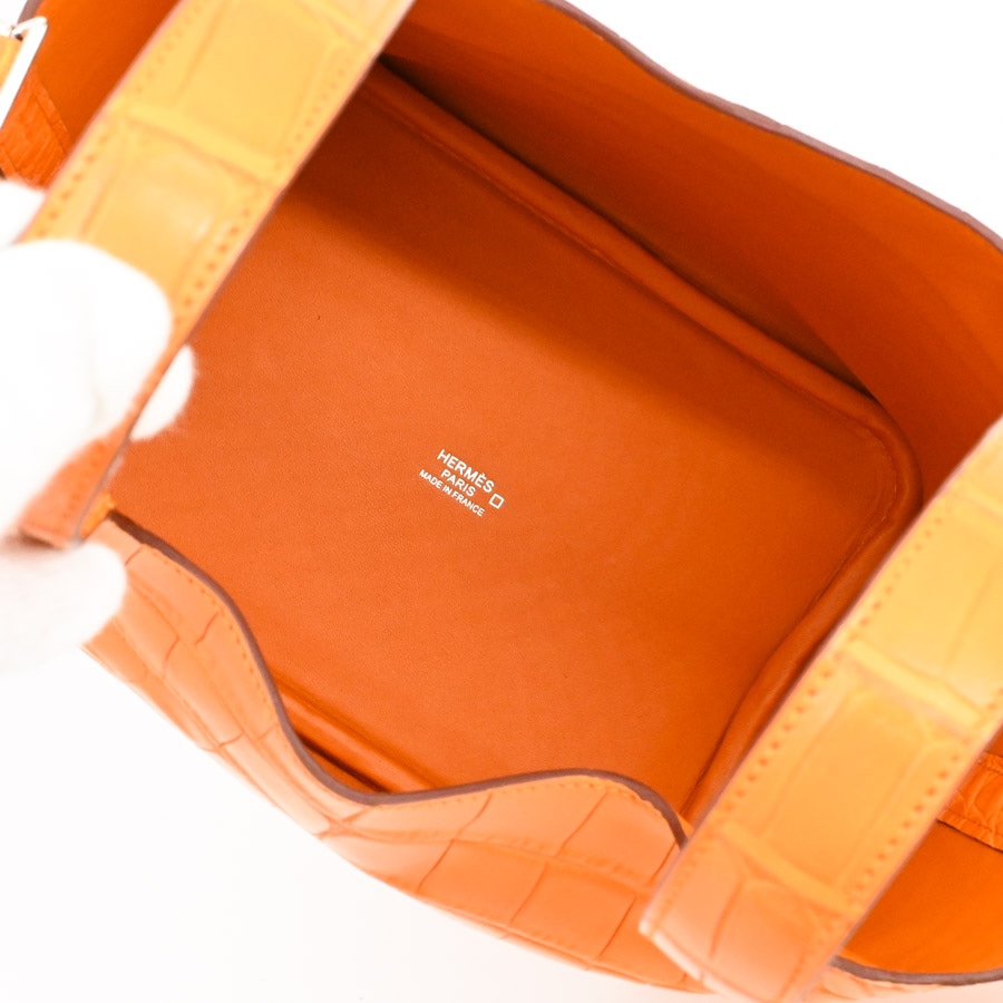 ピコタンロックPM(約W13.5xH19xD18cm オレンジ): ブランドバッグ【公式