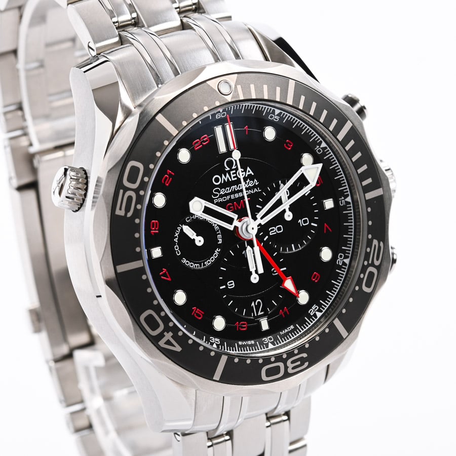 シーマスター ダイバー 300M コーアクシャル GMT クロノグラフ
