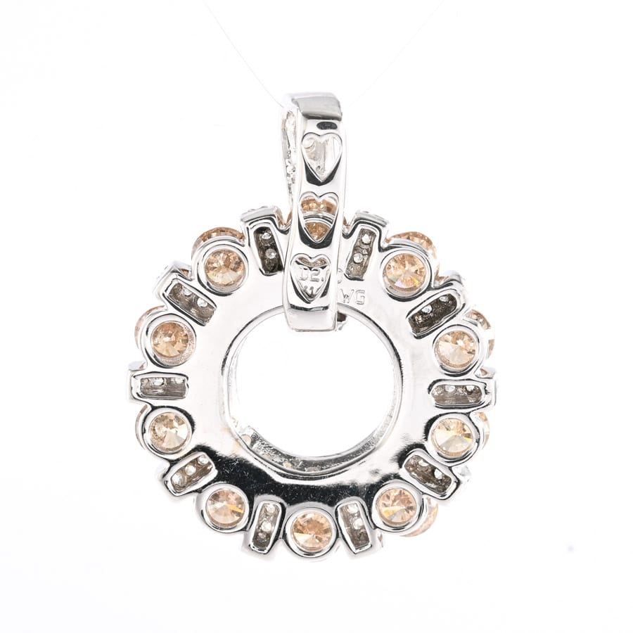 ダイヤ ペンダント | K18ホワイトゴールド | 中古A品| レディース