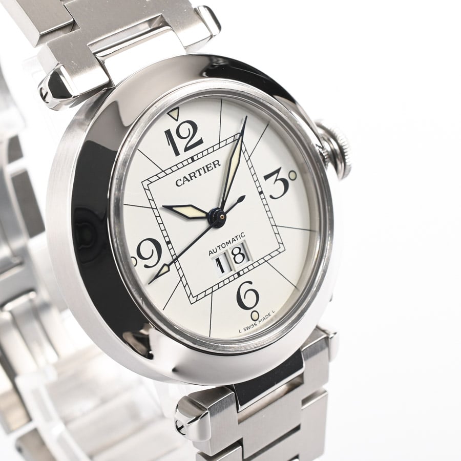 パシャC ビッグデイト | W31055M7 | ステンレス | 中古A品| ボーイズ