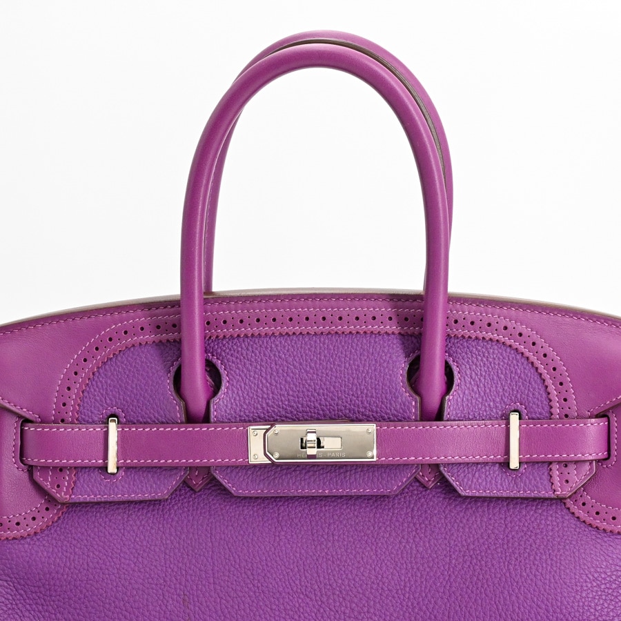 バーキン30ギリーズ(約W30xH26xD15cm(実寸) アネモネ): ブランドバッグ