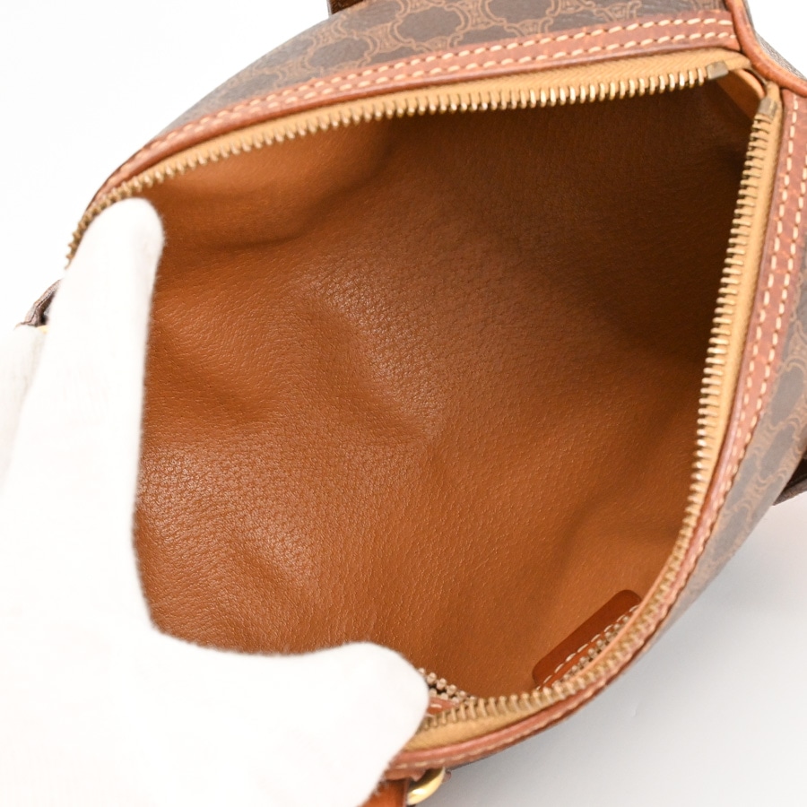 ショルダーボストンバッグ(約W25xH13cm(実寸) ブラウン): ブランド