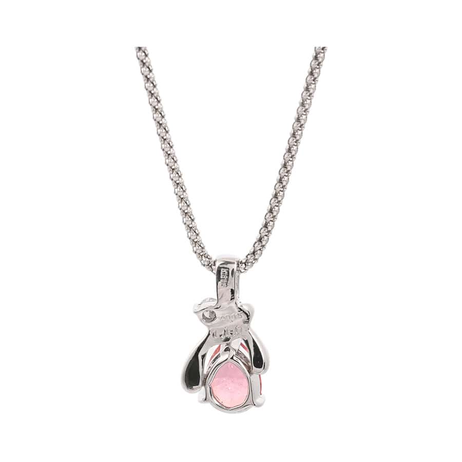 サファイア ネックレス | K18ホワイトゴールド | 中古A品| レディース