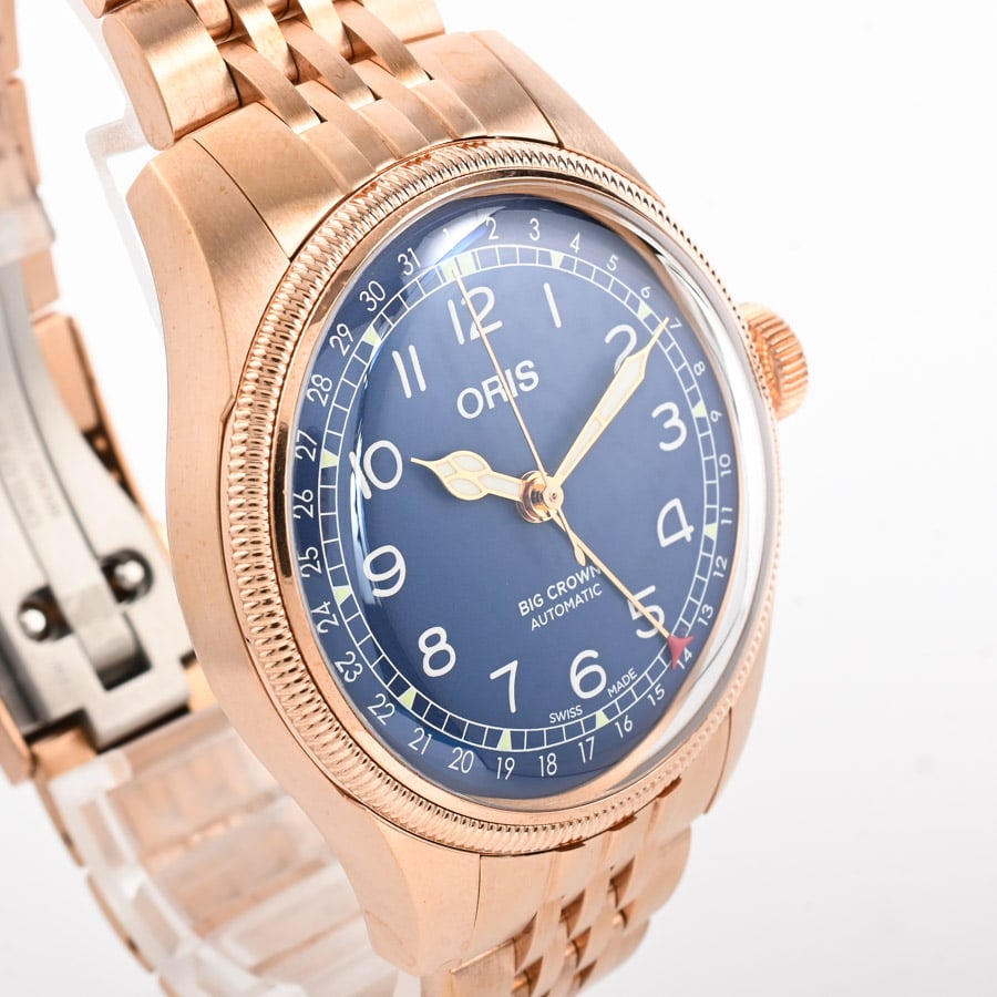 ビッグクラウン ブロンズ ポインターデイト(ケース:約40mm(実寸