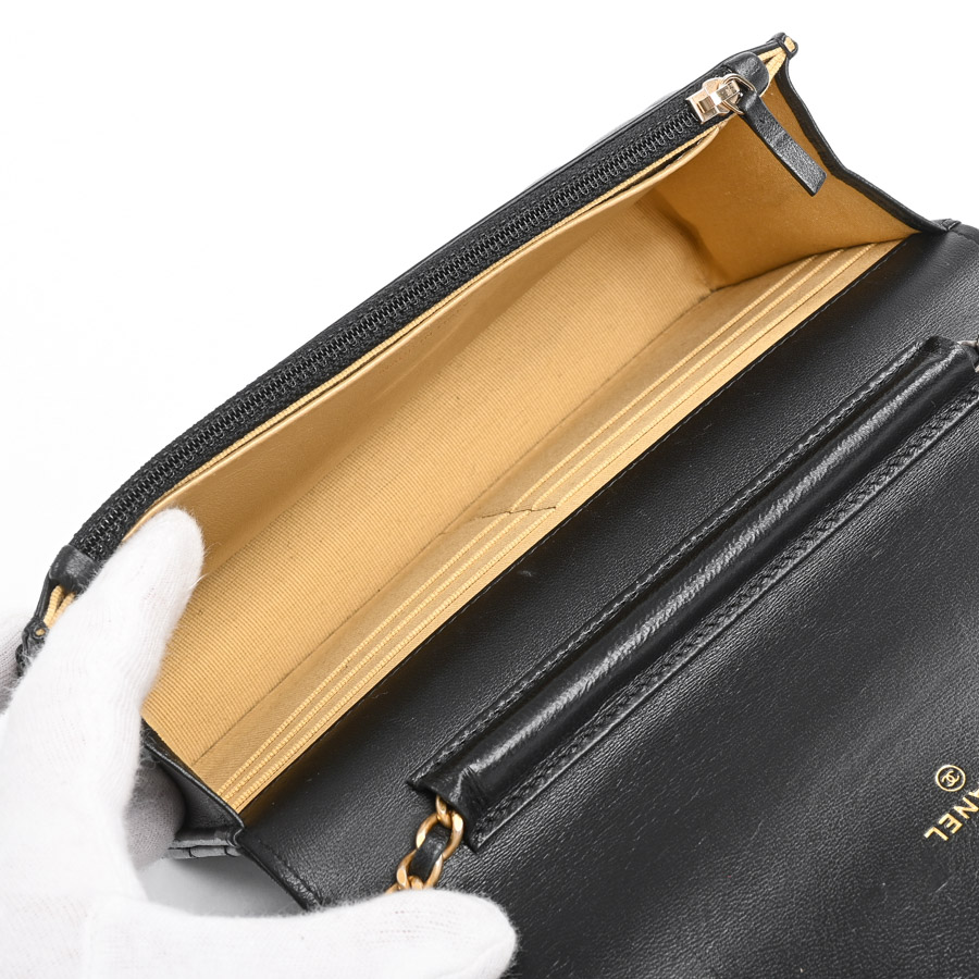 チェーンウォレット(19xH12cm(実寸) ブラック): ブランド財布【公式