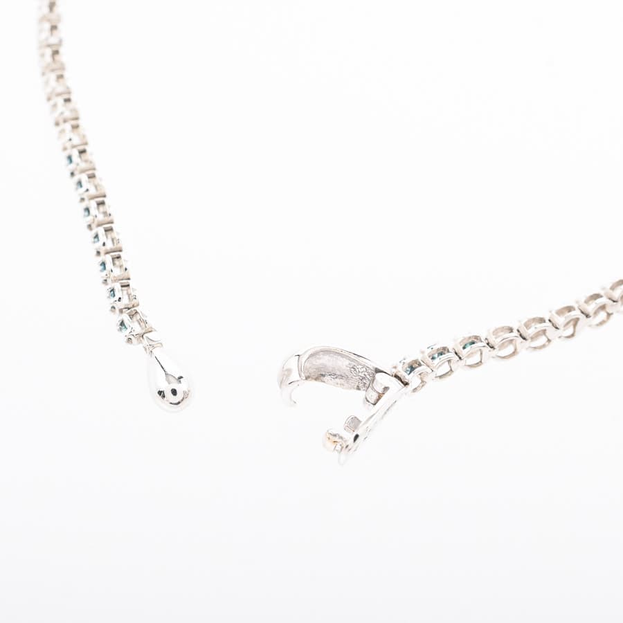 ダイヤ ネックレス | K18ホワイトゴールド | 中古A品| レディース