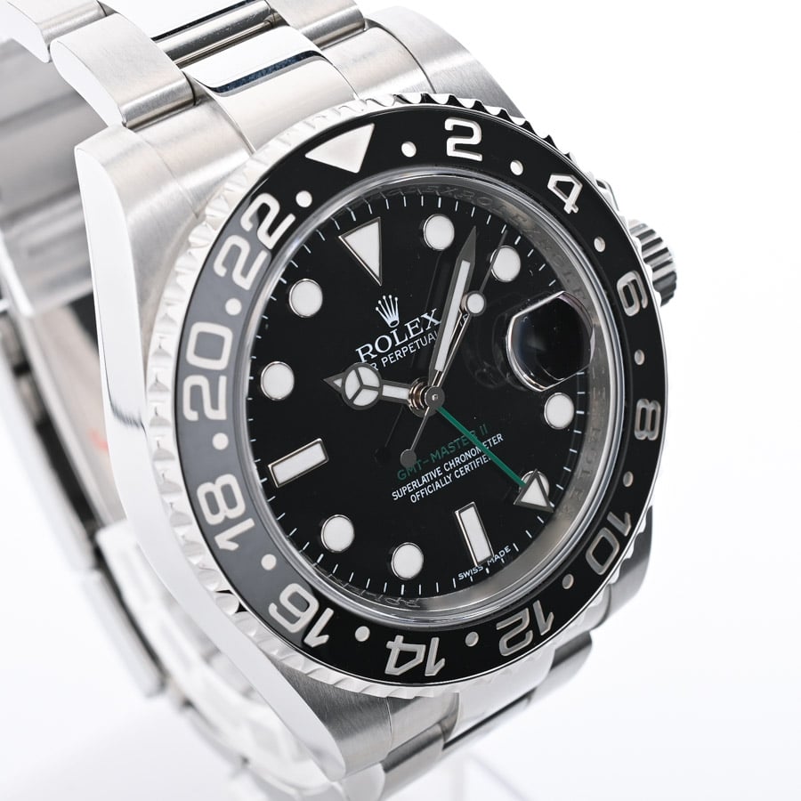 GMTマスター2 スティックダイヤル(ケース:約40mm/ブレスサイズ:約17cm 