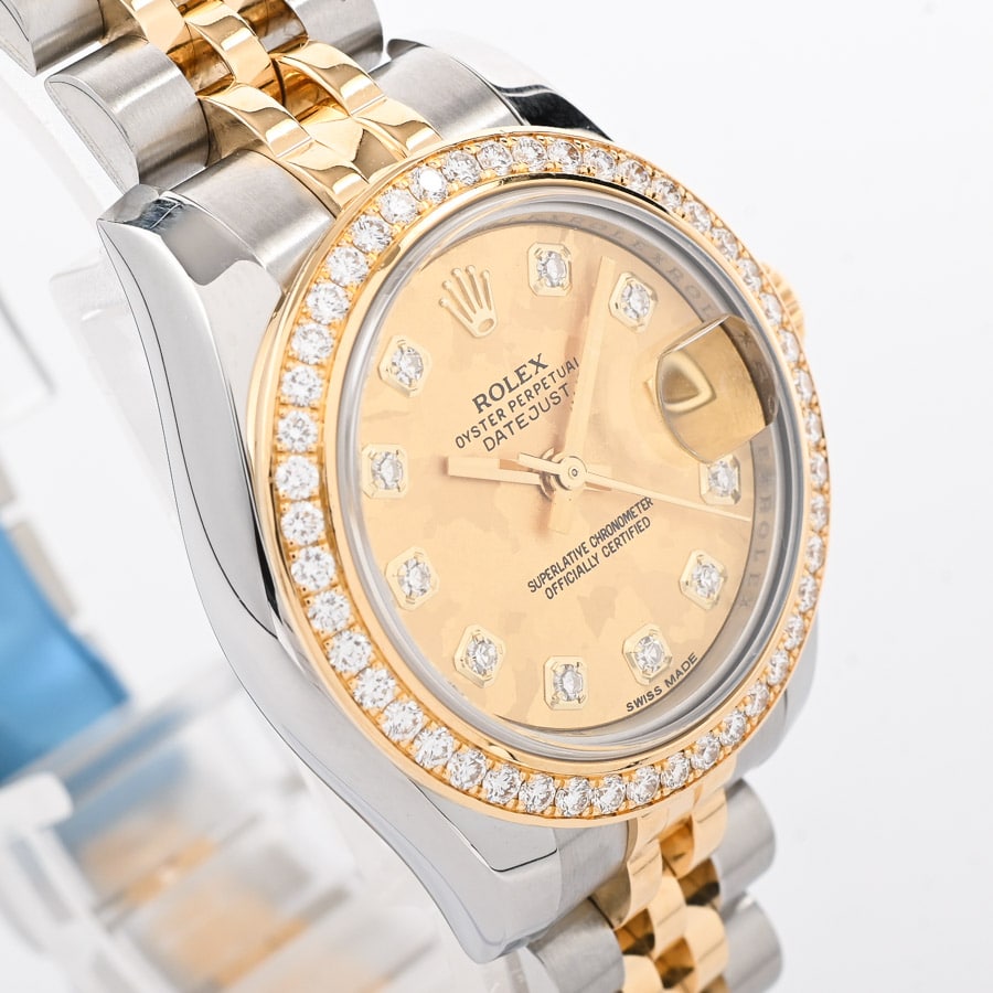 ROLEX デイトジャスト レディース用 コマ ケースセット デイトジャスト(ケース:約26mm/ブレスサイズ:約16cm イエローゴールド