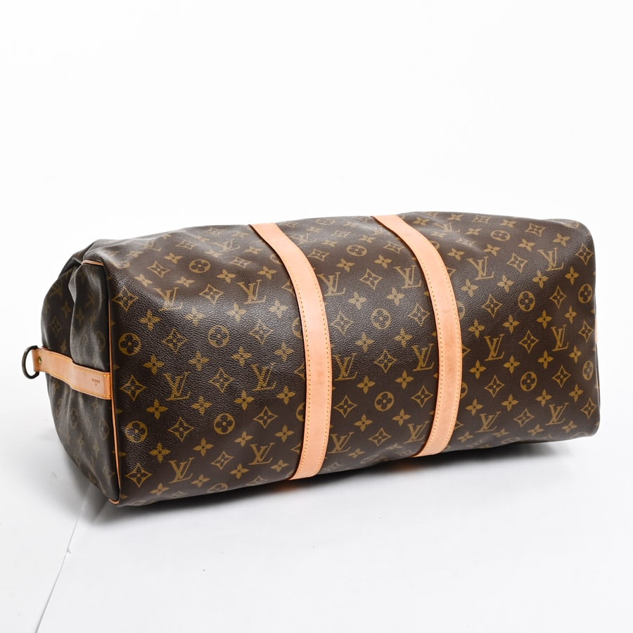 Louis Vuitton キーポル50 バンドリエール ボストンバッグ ルイヴィトン/ボストンバッグ/キーポルバンドリエール50/黒