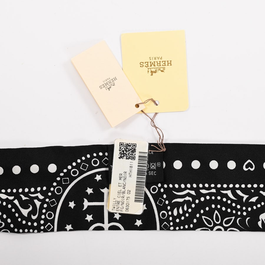 HERMES シルク ツイリー ロデオ エルメス | ツイリー | シルク | 未使用品 | レディース 【公式