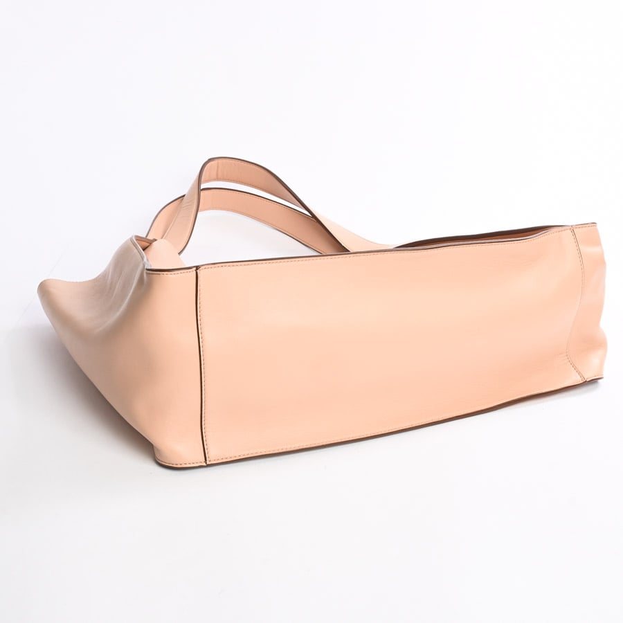 STELLA McCARTNEY ピンクベージュ トートバッグ ロゴ トート バッグ(約W40xH31xD15cm ピンクベージュ): ブランド