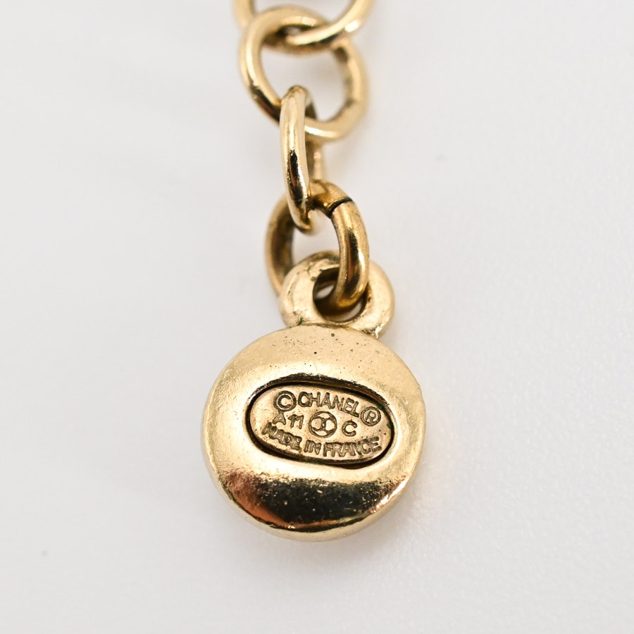 CHANEL　ゴールド　ロングネックレス　ペンダント CHANEL シャネル ネックレス ロングネックレス ココマーク
