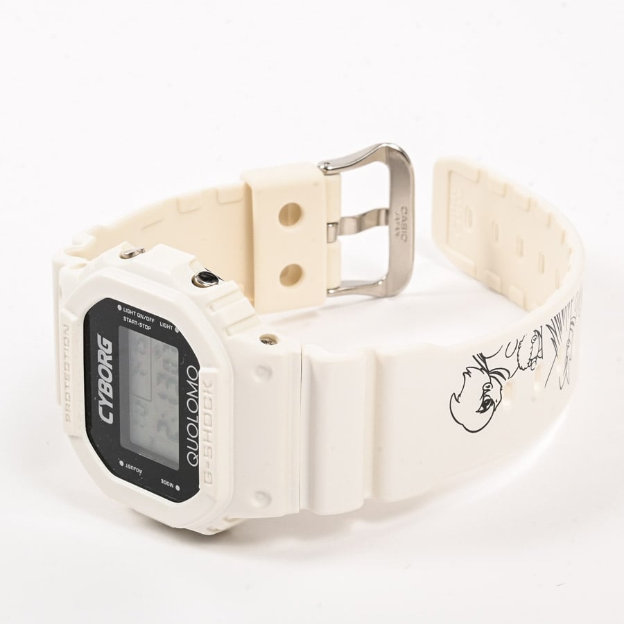 G-SHOCK CYBORG QUOLOMO ホワイト CASIO カシオ 腕時計 G-SHOCK