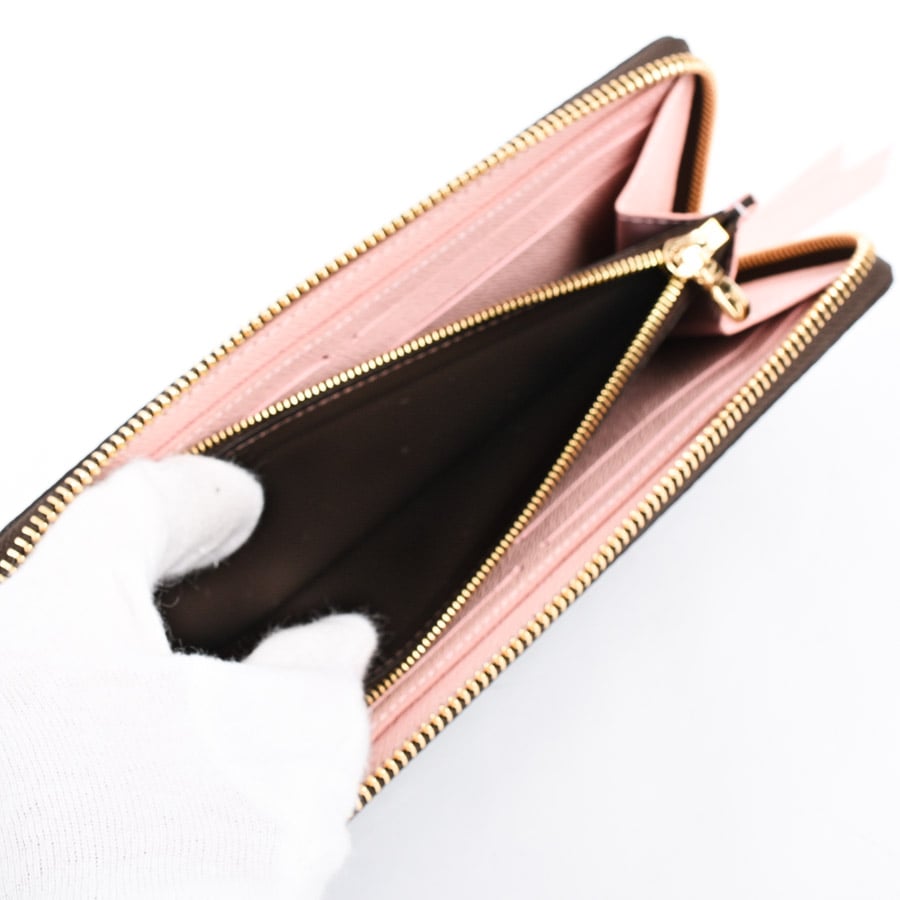 ルイヴィトン モノグラム ポルトフォイユクレマンス 長財布 ローズバレリーヌ 楽天市場】【財布】LOUIS VUITTON ルイ ヴィトン モノグラム