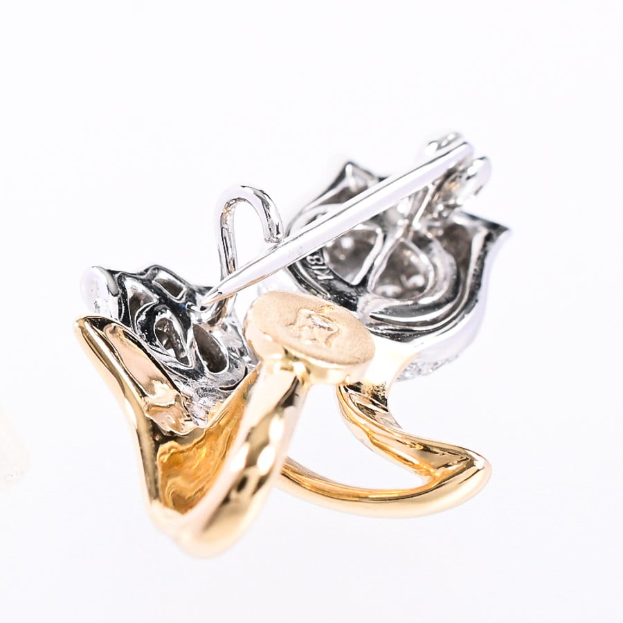 ダイヤ ブローチ(チャーム:約W18xH29.5mm): ジュエリー【公式