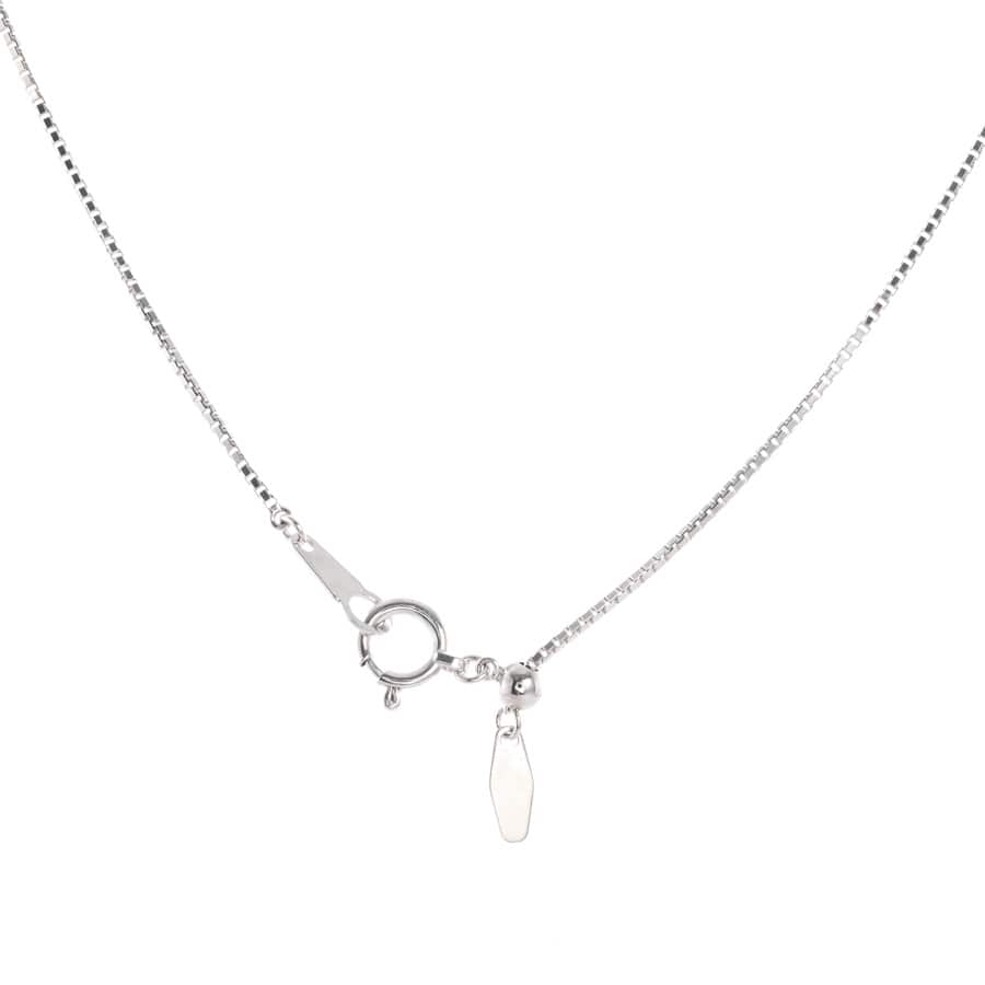 ブラックダイヤ ネックレス | K18ホワイトゴールド | 中古A品