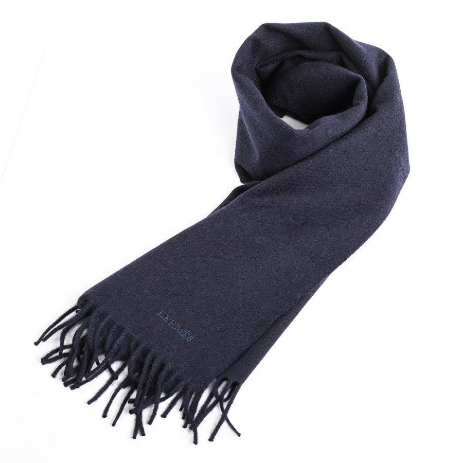 マフラー(約W172xH41cm(実寸) ネイビー): ブランド小物【公式