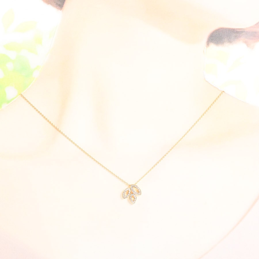 リリークラスター ミニ(チェーン長さ(留め具含):約41cm / チャーム:約