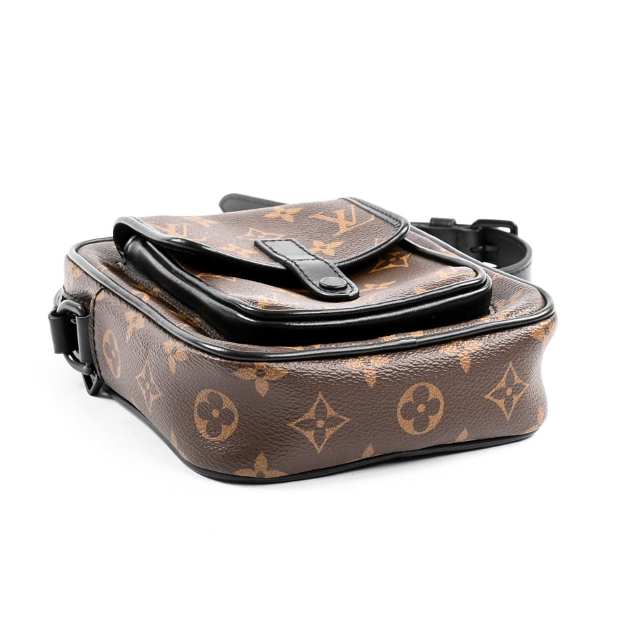 クリストファーウェアラブルウォレット(約W14xH18xD5cm(実寸) ブラウン