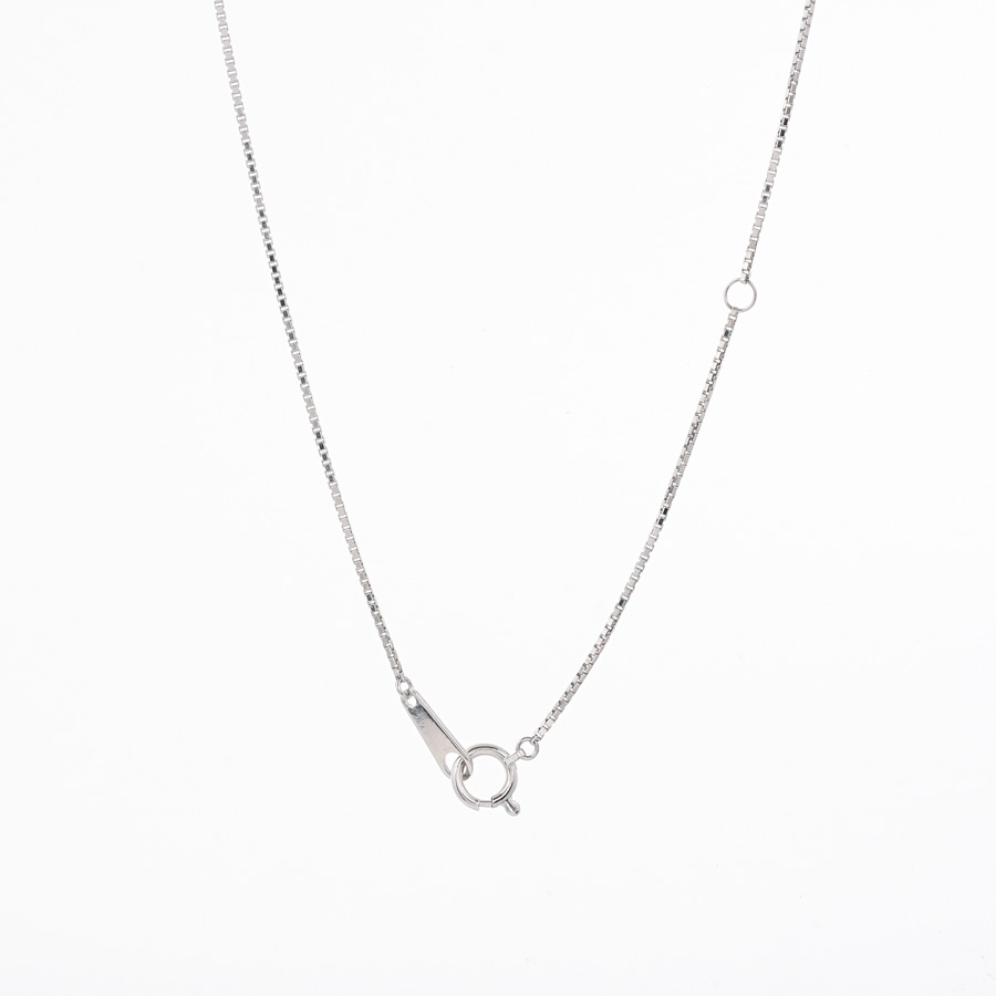 ルビー ネックレス | K18ホワイトゴールド | 中古A品| レディース