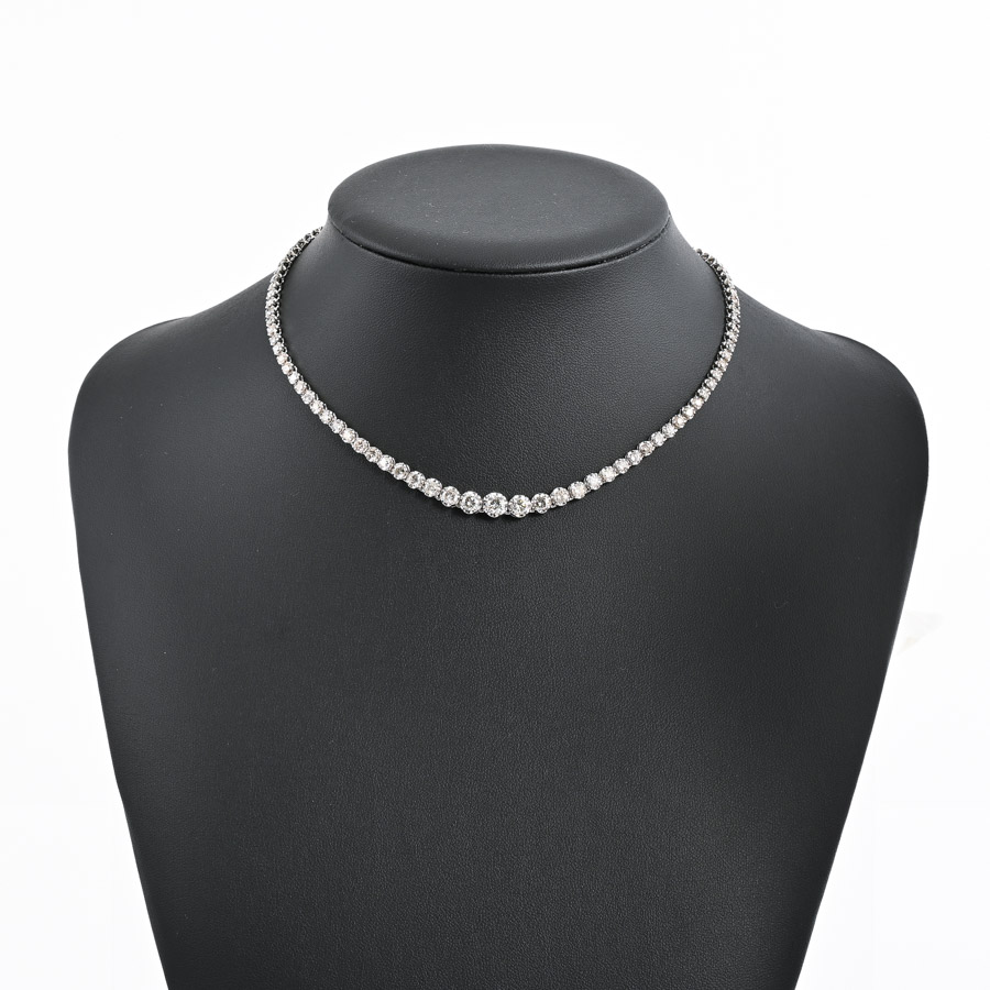 ダイヤ ネックレス | プラチナ850 | 中古A品| レディース│ノン
