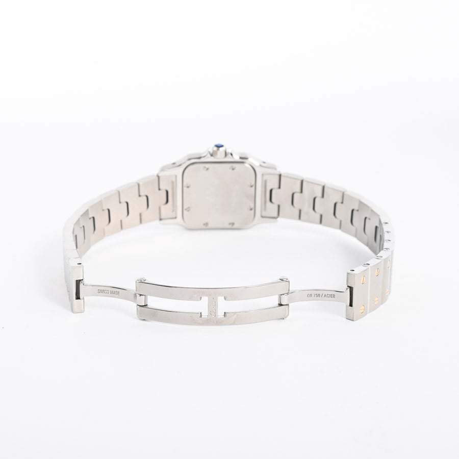 Cartier カルティエ サントスガルベ 純正 レディース 3コマ 未使用 サントスガルベSM | W20103C4 | ステンレス/ピンクゴールド | 中古A品