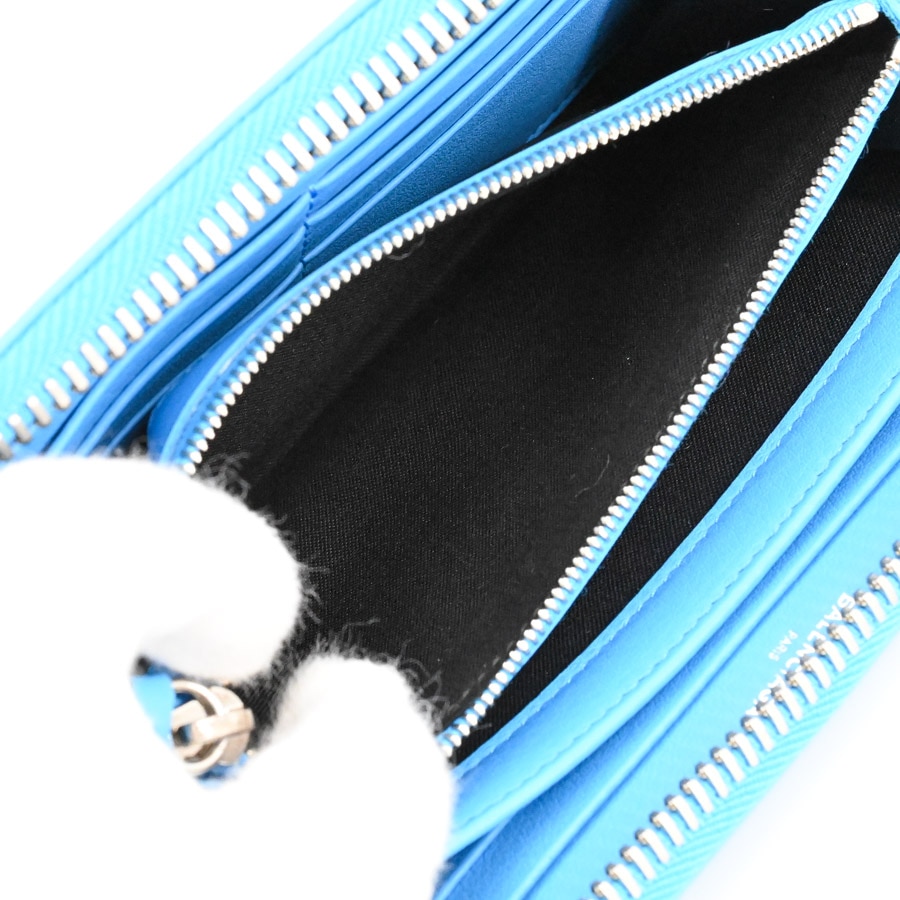 ペーパーラウンドファスナー財布 | 381226 | 長財布 | カーフ | 中古A
