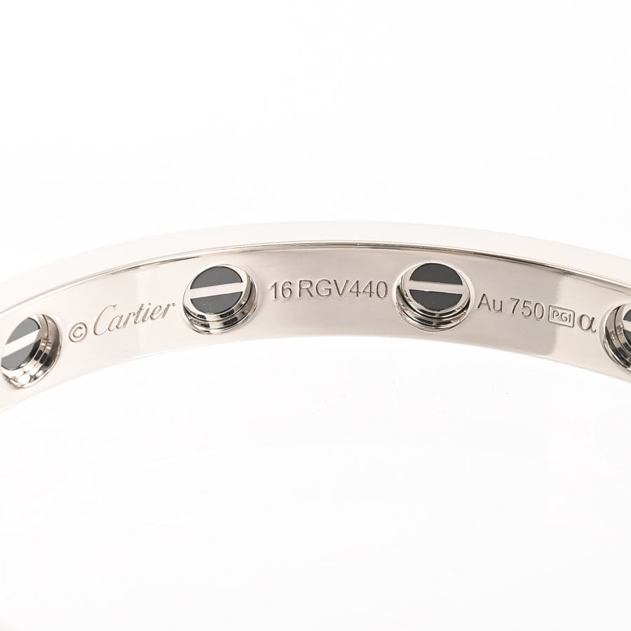 カルティエ　ラブブレス CARTIER カルティエ ラブブレス ドライバー付 #16 ブレスレット