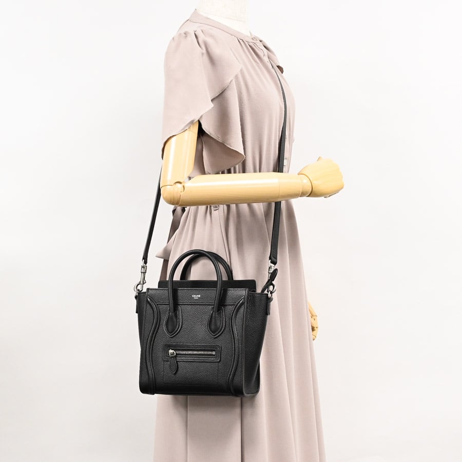 セリーヌ | ラゲージナノショッパー | 18924 | ハンドバッグ | 型押し