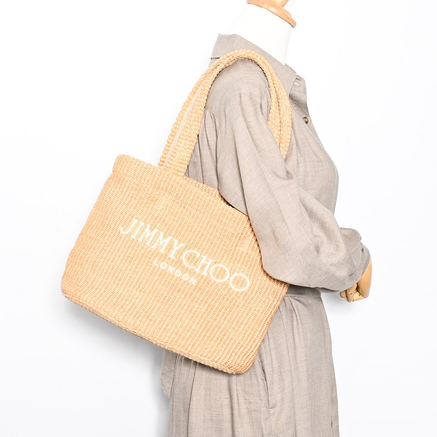 JIMMY CHOO ショッピング「ビーチトート イーストウエスト」 JIMMY CHOO ショッピング「ビーチトート イーストウエスト」
