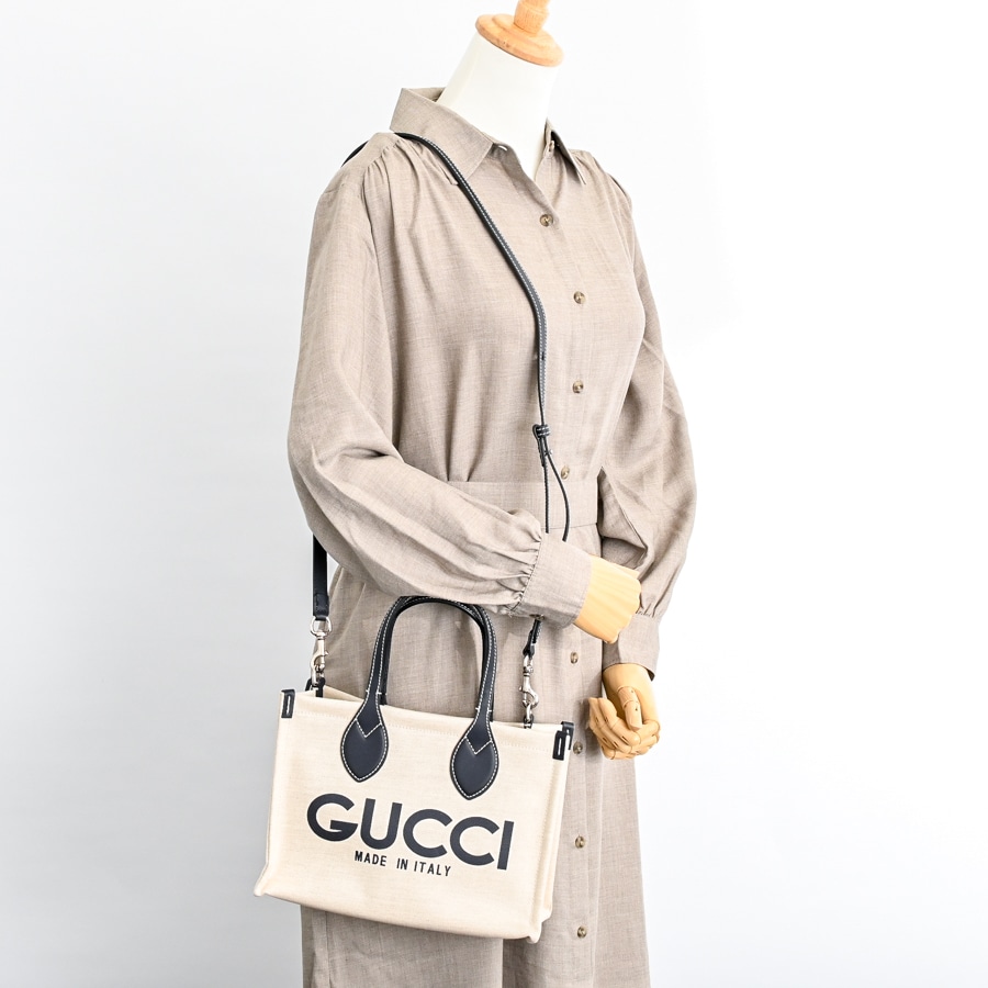 GUCCIプリントスモールトートバッグ | 772144 | トートバッグ