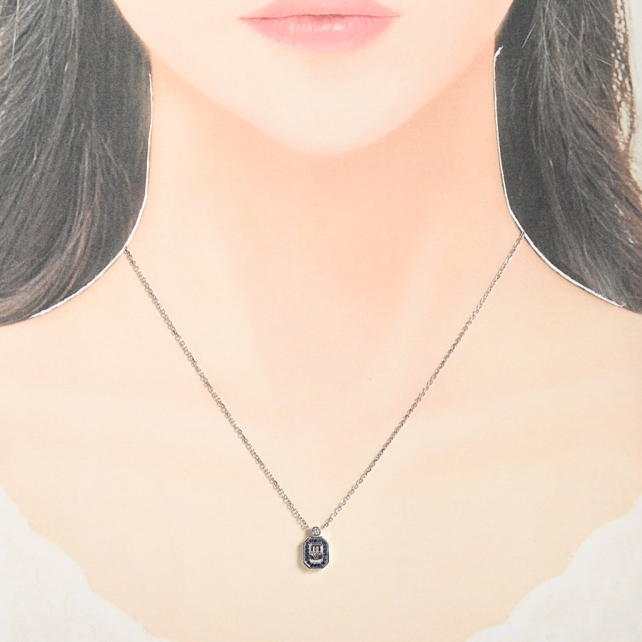 HWロゴ | K18ホワイトゴールド | 中古A品| レディース│ハリー