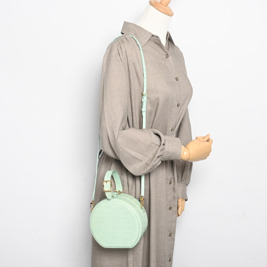 プティットボワットシャポー | ショルダーバッグ | クロコダイル  