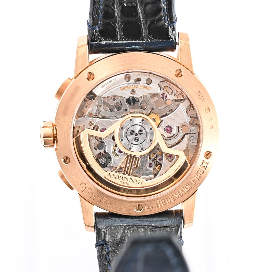 DIESEL ゴールド アナログ クロノグラフ時計 CODE11.59 バイ オーデマピゲ クロノグラフ | 26393OR.OO.A002KB