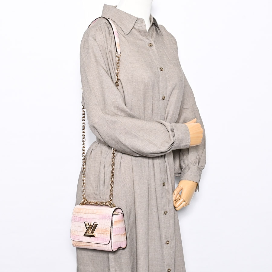 ツイストMINI | クロスショルダーバッグ | クロコダイル | 中古