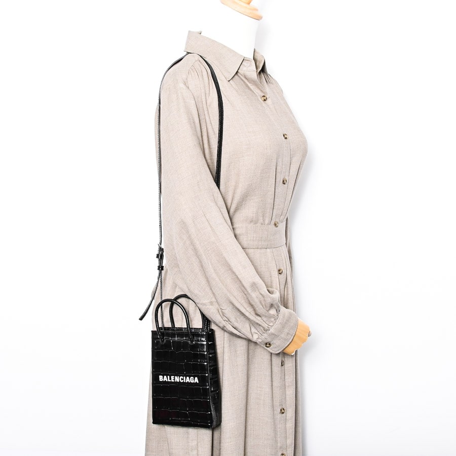 BALENCIAGA ショッピングフォンホルダー BALENCIAGA Shopping Phone Holder Bag