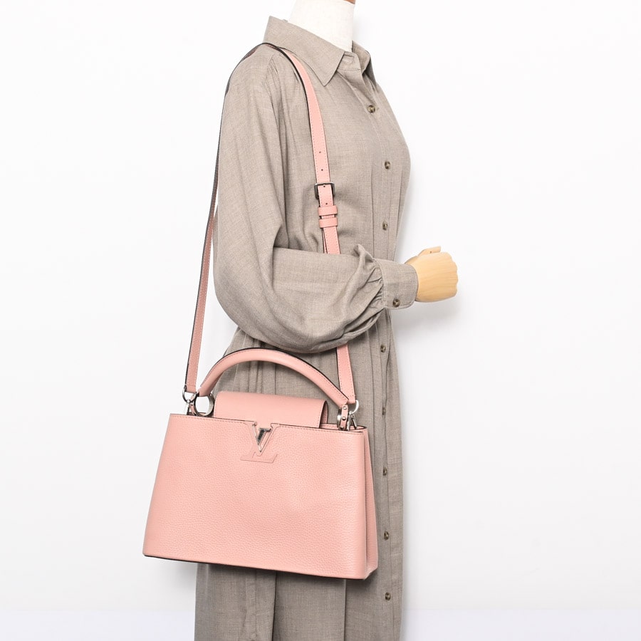 極上美品✨ルイヴィトン M42258 カプシーヌPM マグノリア ピンク 極上美品✨ルイヴィトン M42258 カプシーヌPM マグノリア ピンク