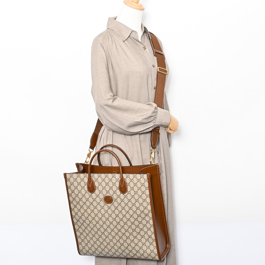 【セール】グッチ☆インターロッキングGミディアムバッグ674155 GUCCI】グッチ『インターロッキングG ミディアム トートバッグ