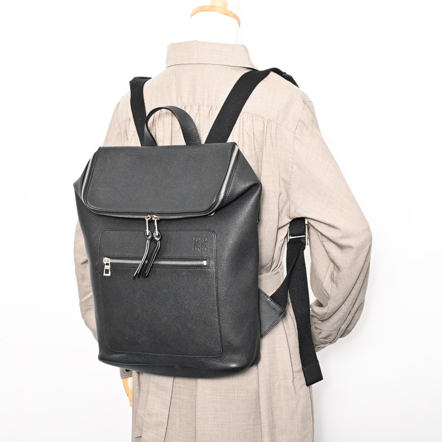極美品　ロエベ レザー ゴヤ バックパック ゴヤバックパック | バックパック | 型押しレザー | 中古AB品