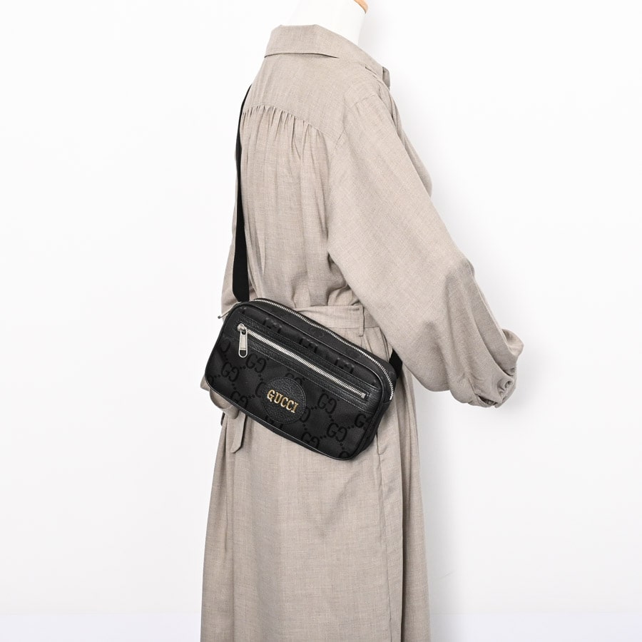 GUCCIナイロンオフザグリッドウエストバッグボディバッグ631341新品未使用 グッチ オフザグリッド ベルト ボディバッグ 631341 ナイロン