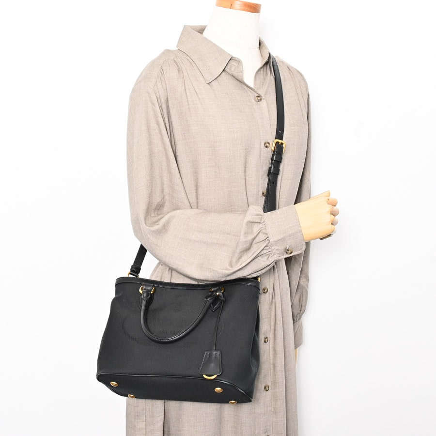 2WAYハンドバッグ | 1BA579 | ハンドバッグ | キャンバス | 中古