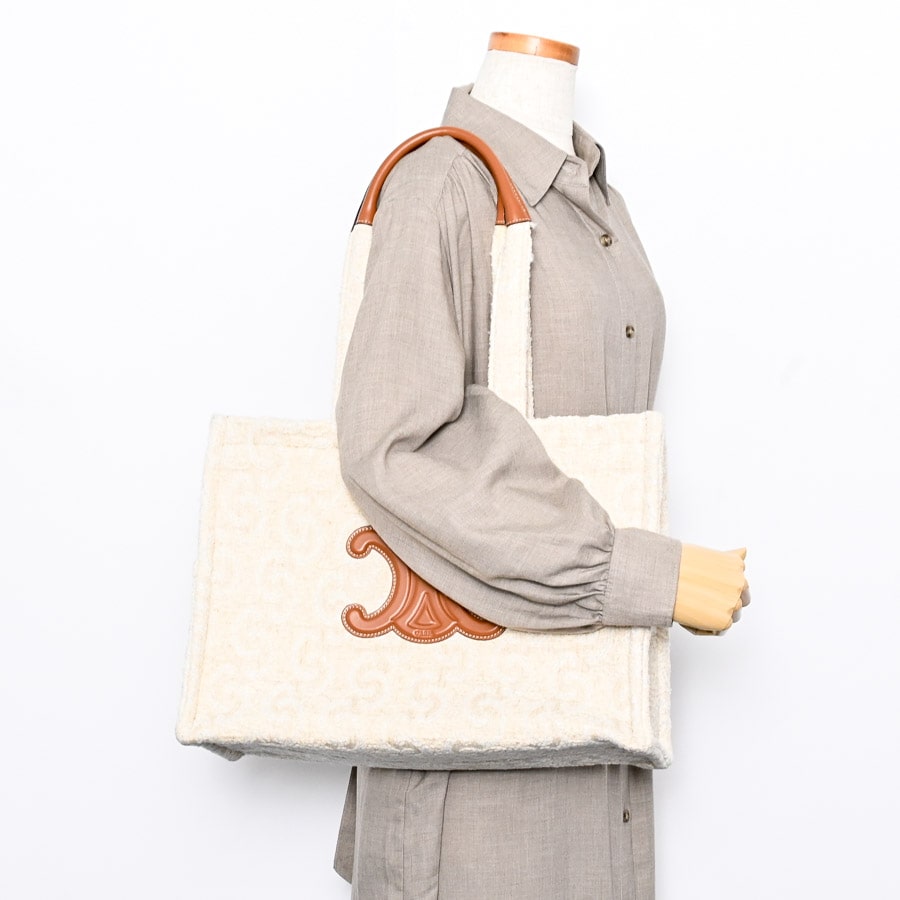 ハンタロページ CELINE セリーヌ トートバッグ Large Cabas ラージ カバ