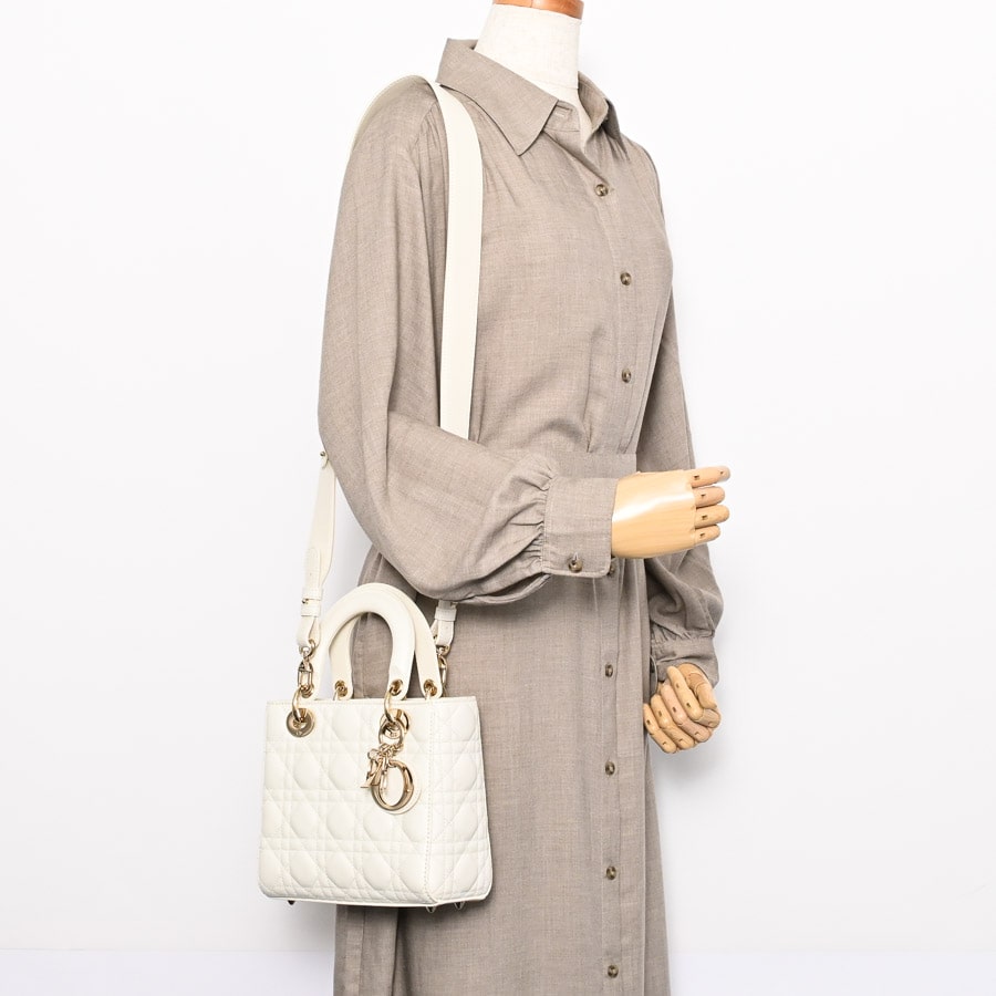 今月まで【新品、未使用⠀】レディディオール MYABCディオール スモール DIOR ディオール カナージュ レディディオール MYABCディオールバッグ